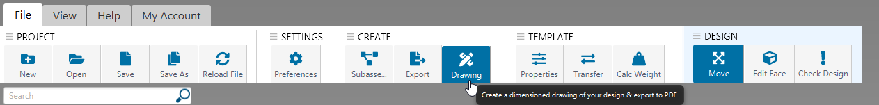 DimensionDrawingsButtonToolbar.png