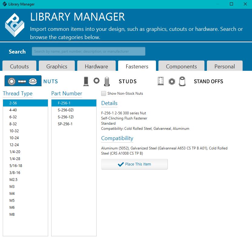 4 - Add Hardware - Pem Library.JPG