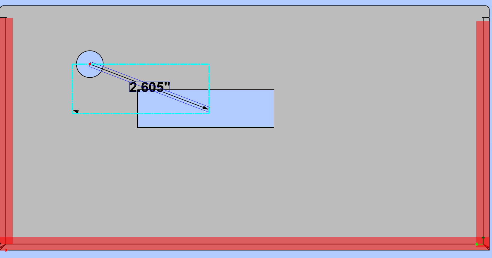 Green circle drawn around the snap-to point.PNG