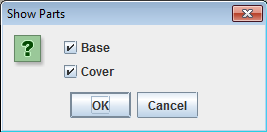 Show/Hide Parts Dialog Box