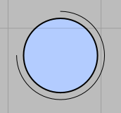 Tapped Hole solid circle with partial circle around it.PNG