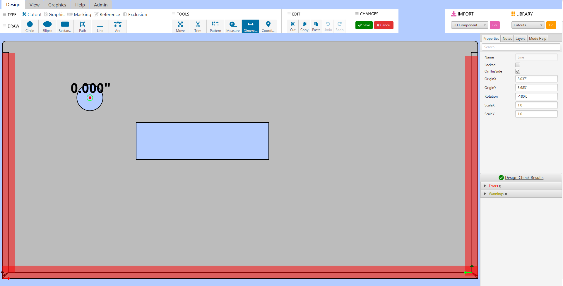 Measure and display the distance between two points actual.PNG